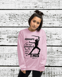 You Were Created For Such A Time Scripture Unisex Crew Next Graphic Print Sweatshirt